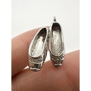 Vintage Sterling Silver Charm Ballet Shoes